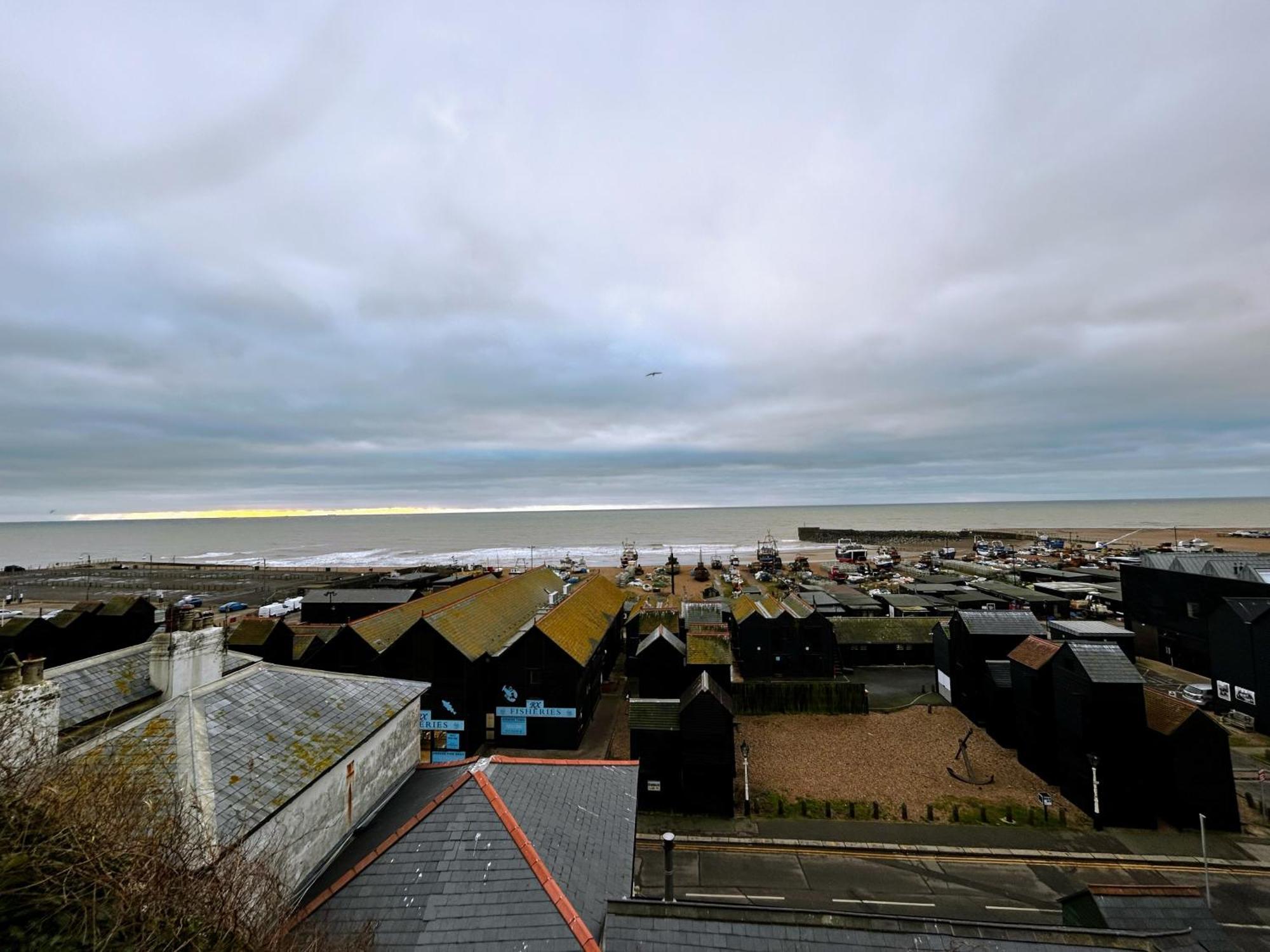 Hastings Old Town Tackleway Privileged Sea Views Whole House 3 Beds Exteriör bild